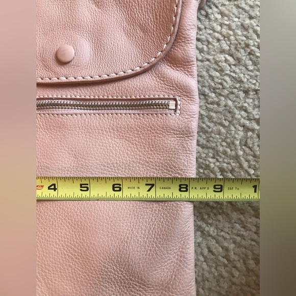 Roots pale pink leather bag - Picture 7 of 9